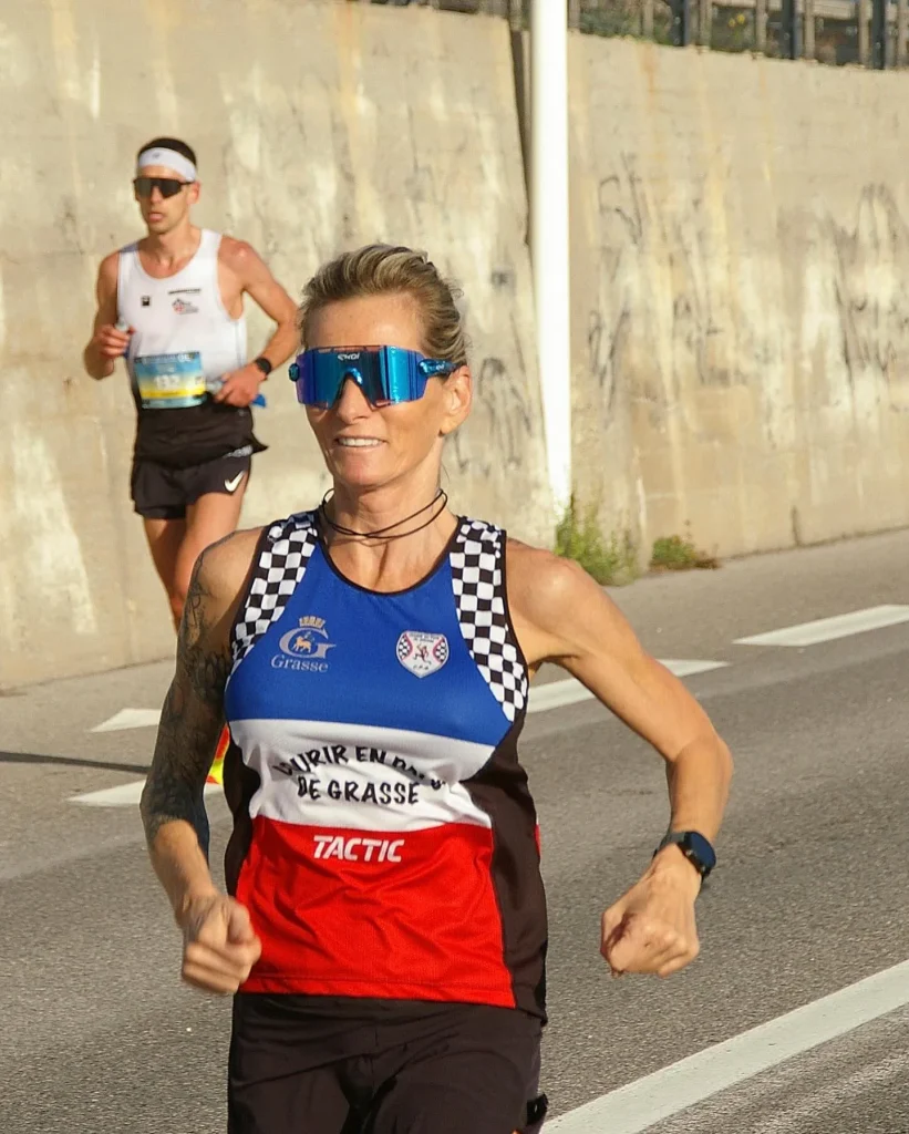 ingrid lopergolo course sur route Ingrid Lopergolo en pleine course sur route