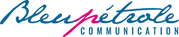 Logo Bleupétrole Communication, partenaire d’Ingrid Lopergolo